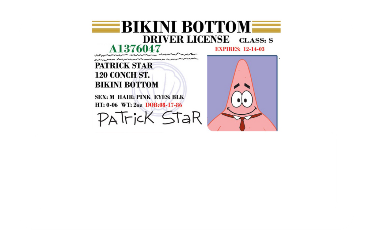 Patrick License