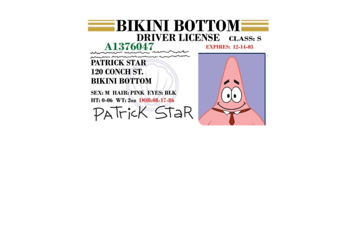 Patrick License