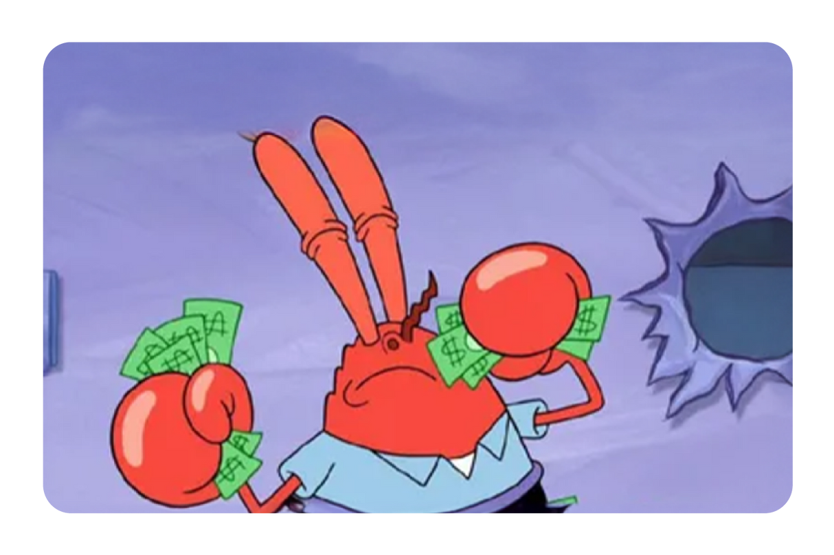 Mr Krabs Money