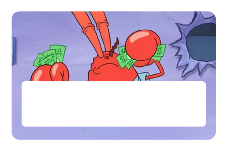 Mr Krabs Money