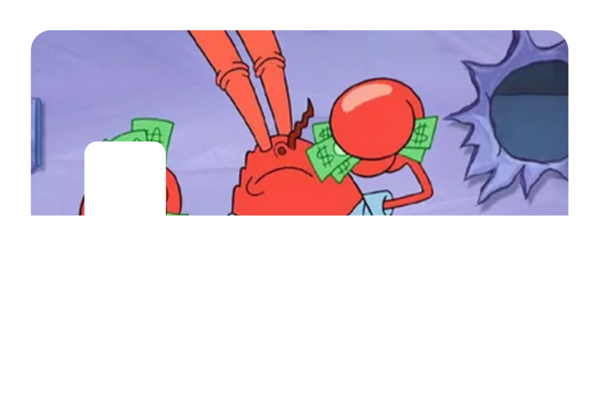 Mr Krabs Money