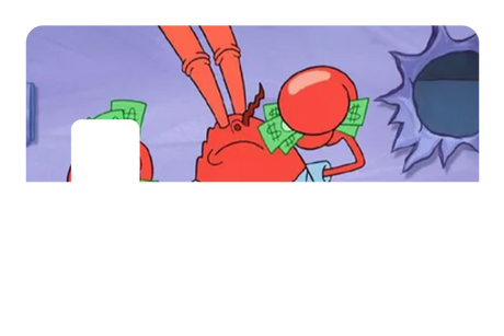 Mr Krabs Money