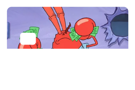 Mr Krabs Money