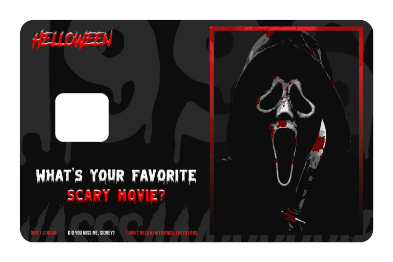 Helloween Ghost Face