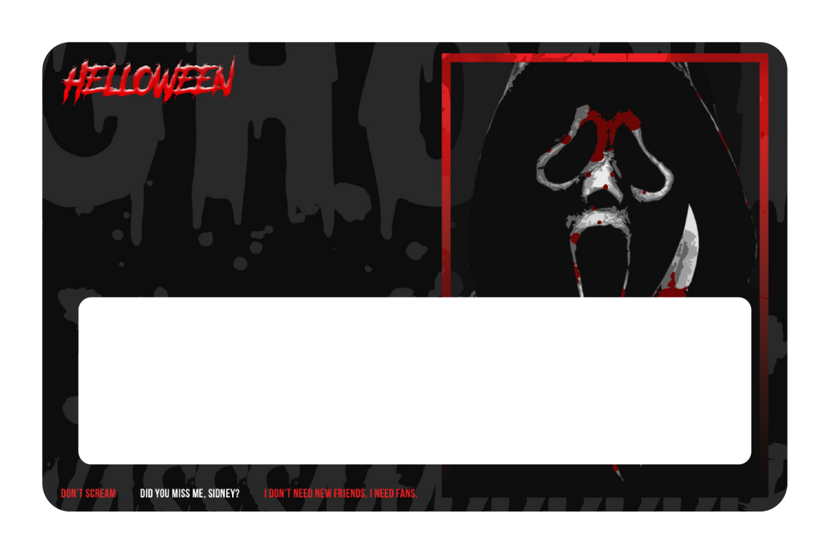 Helloween Ghost Face