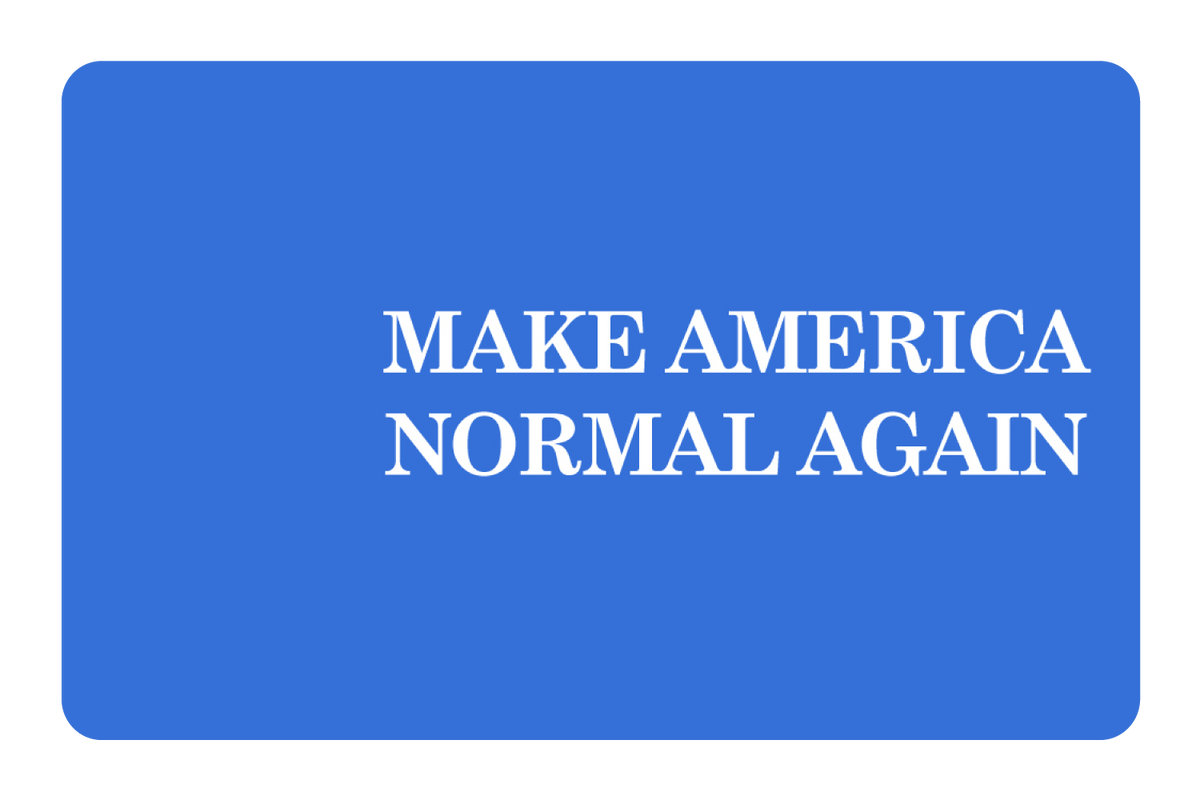 Make America Normal Again – CUCU Covers