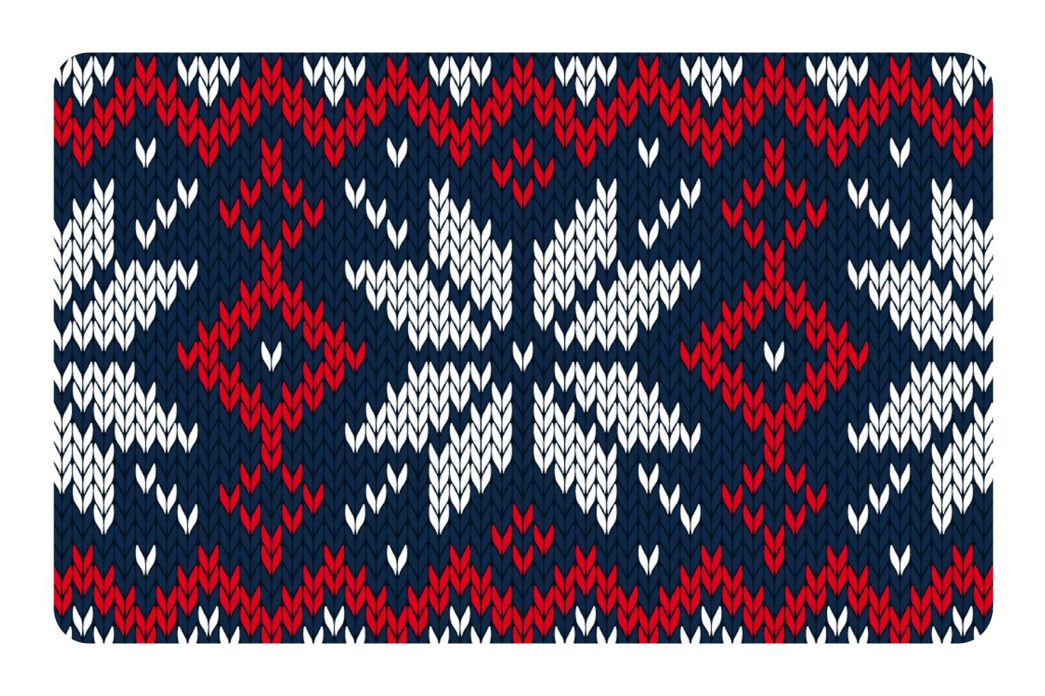 Ugly Xmas Sweater Snow Flakes