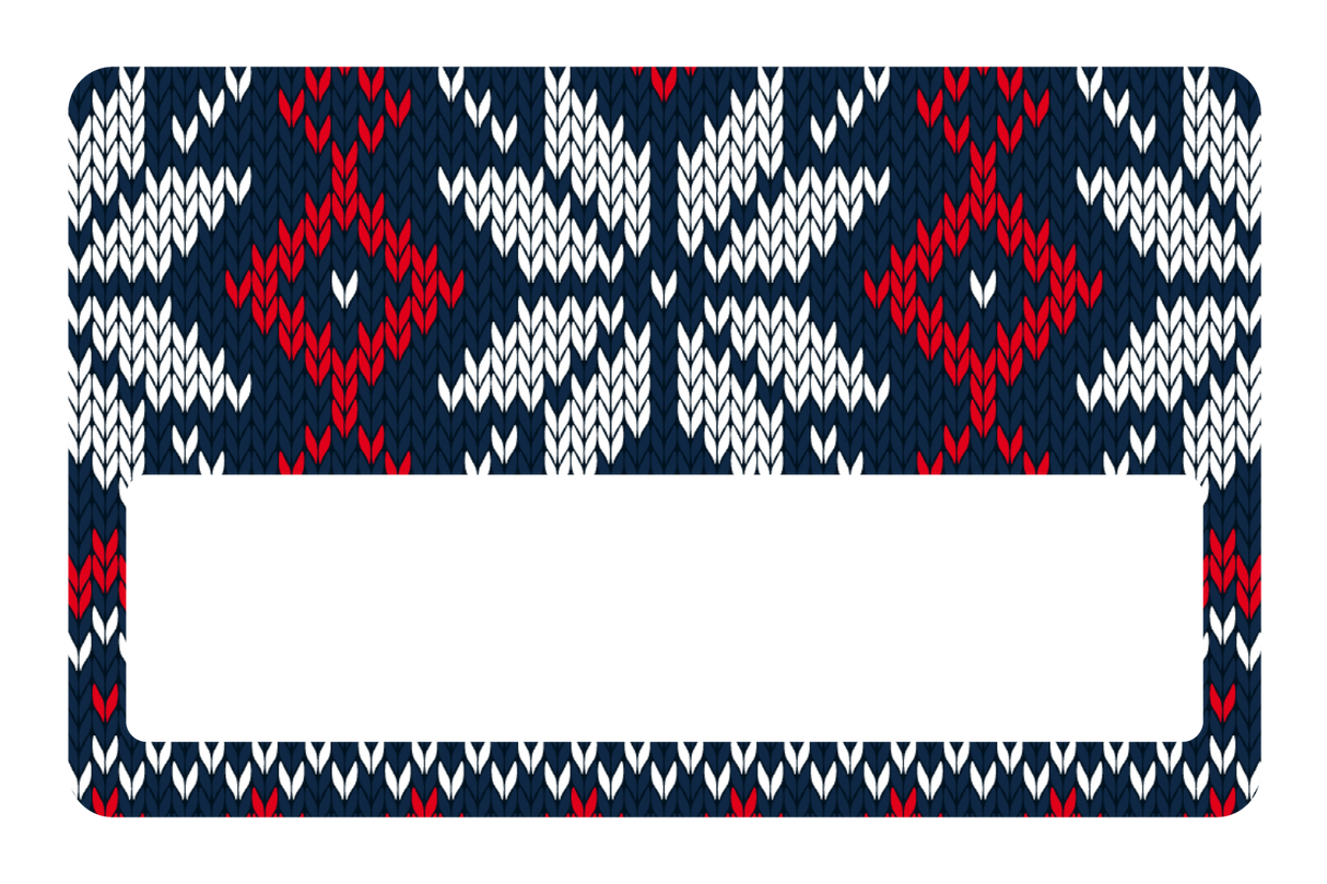 Ugly Xmas Sweater Snow Flakes