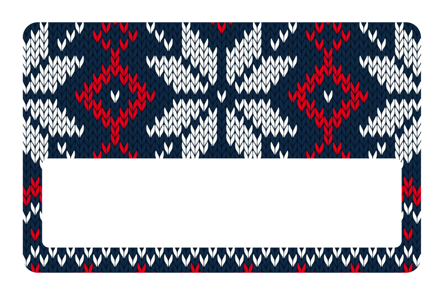 Ugly Xmas Sweater Snow Flakes
