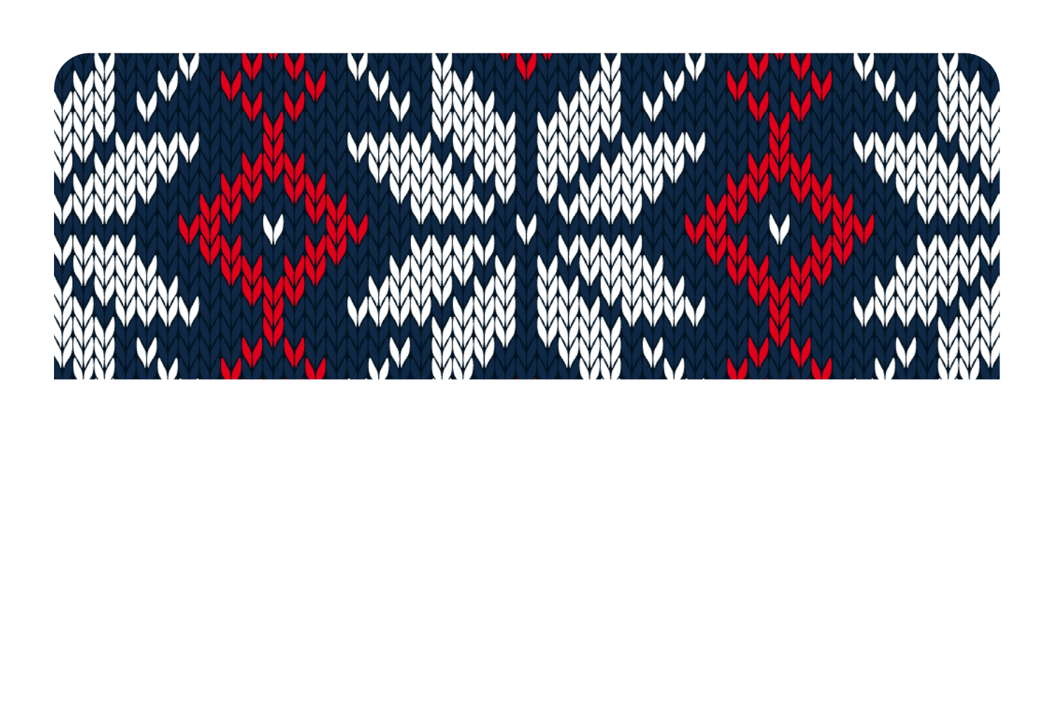Ugly Xmas Sweater Snow Flakes