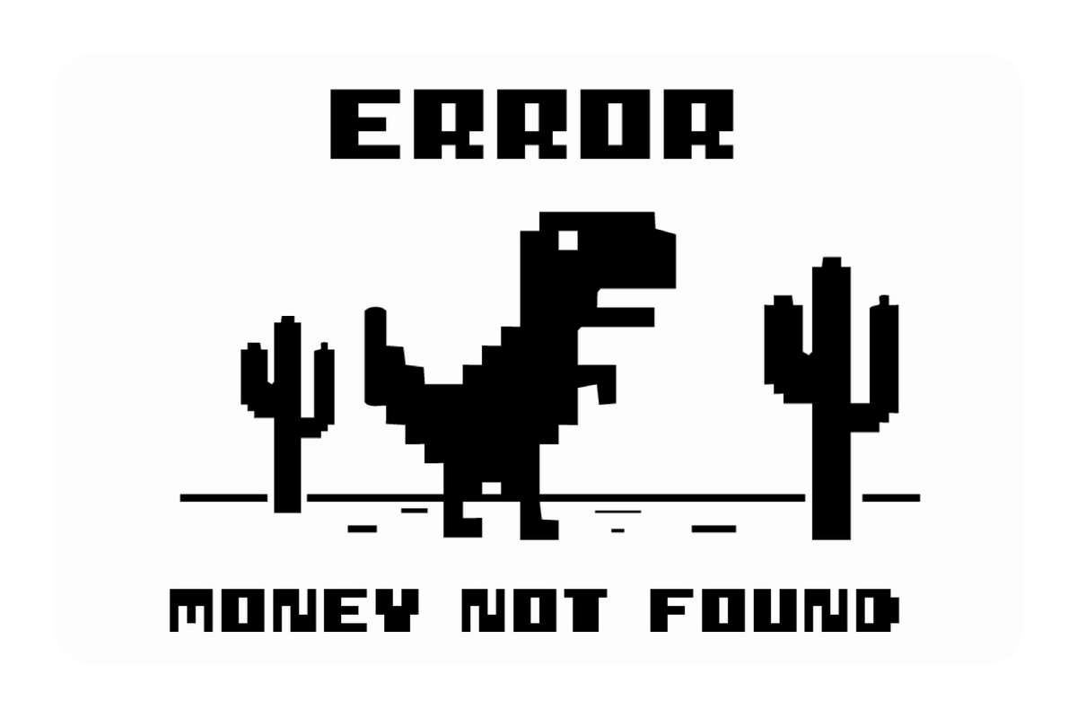 Error, Money Not Found