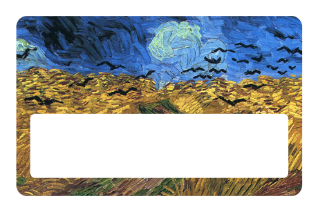 Wheatfield with Crows