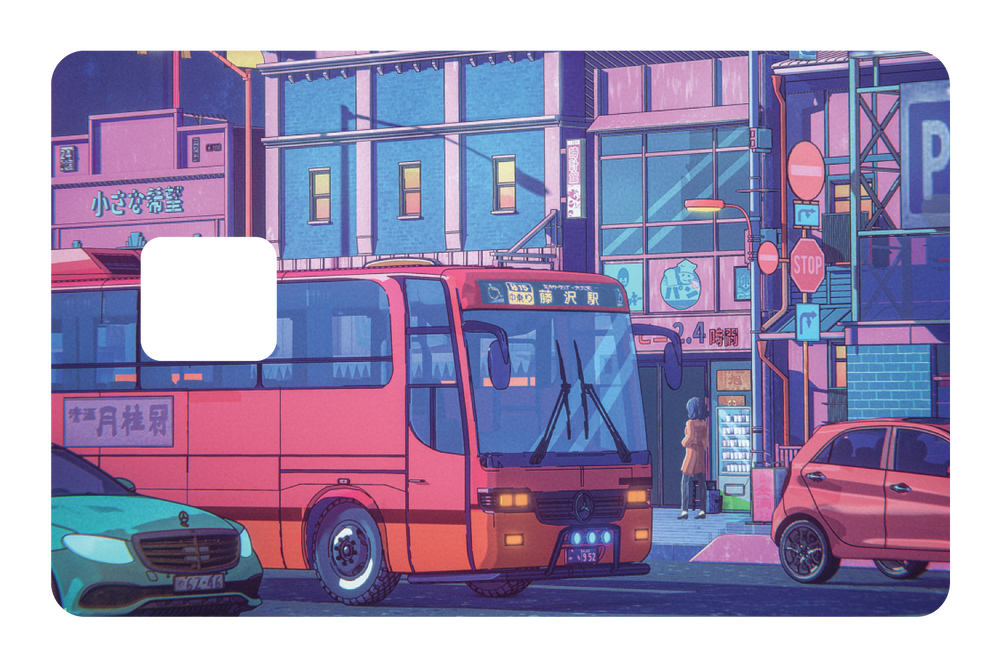 Japan Bus Stop