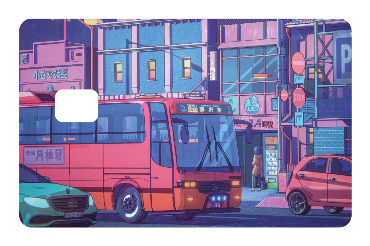 Japan Bus Stop
