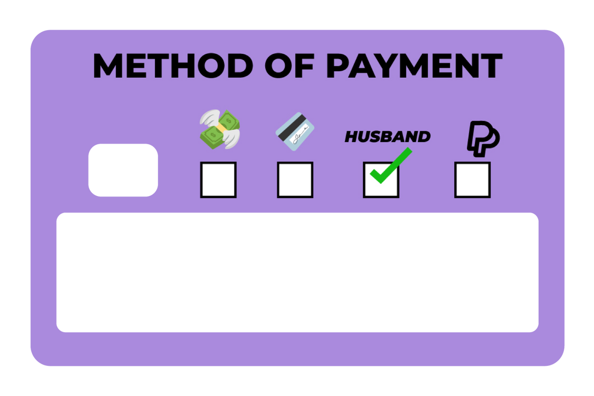 Method Of Payment