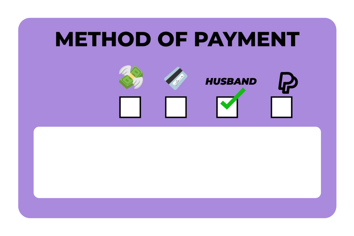 Method Of Payment