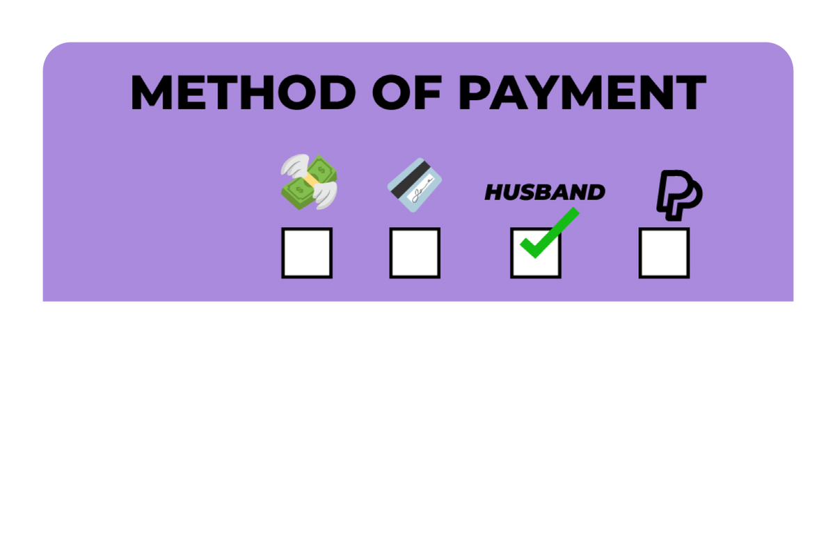 Method Of Payment