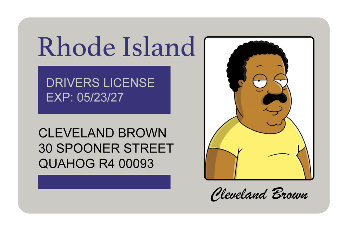 Cleveland Brown License