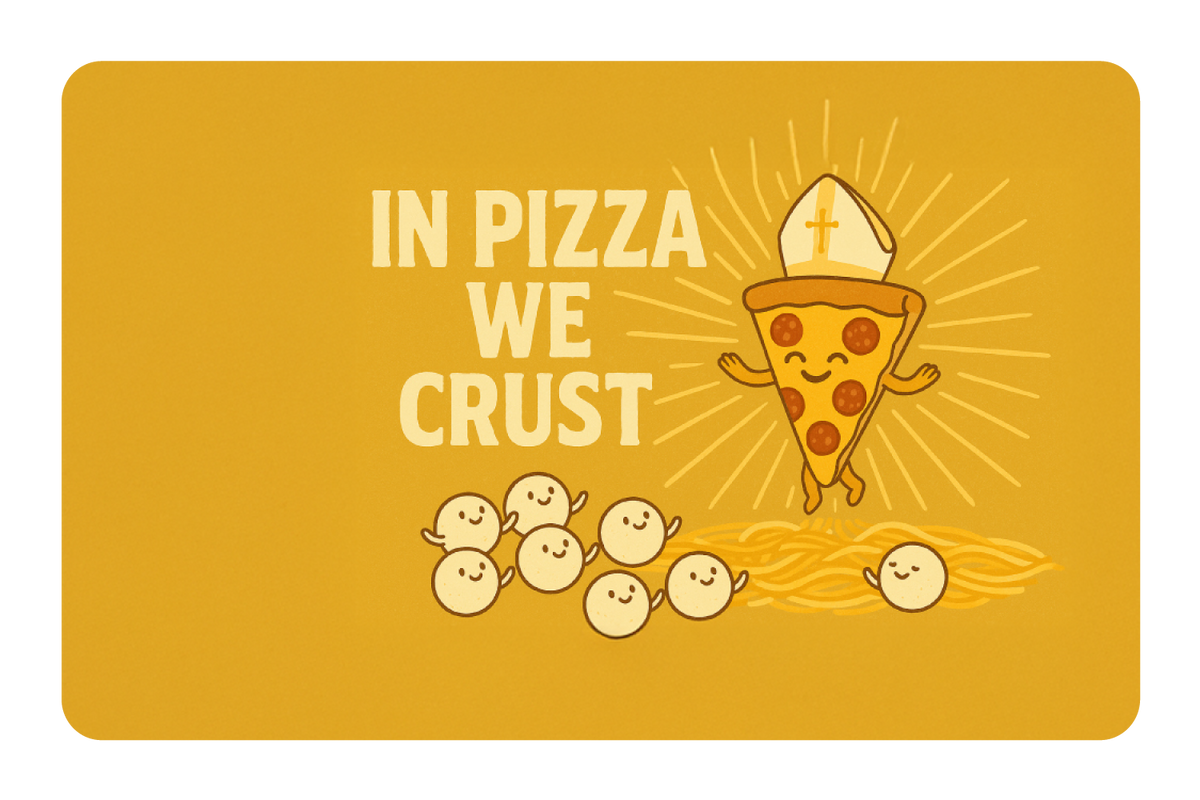 In Pizza We Crust