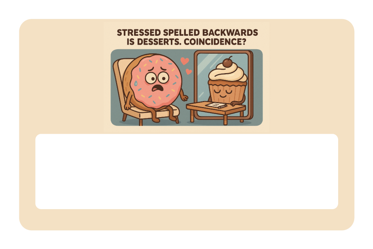 Stressed is Desserts