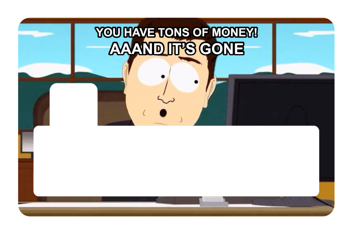 And It's Gone!