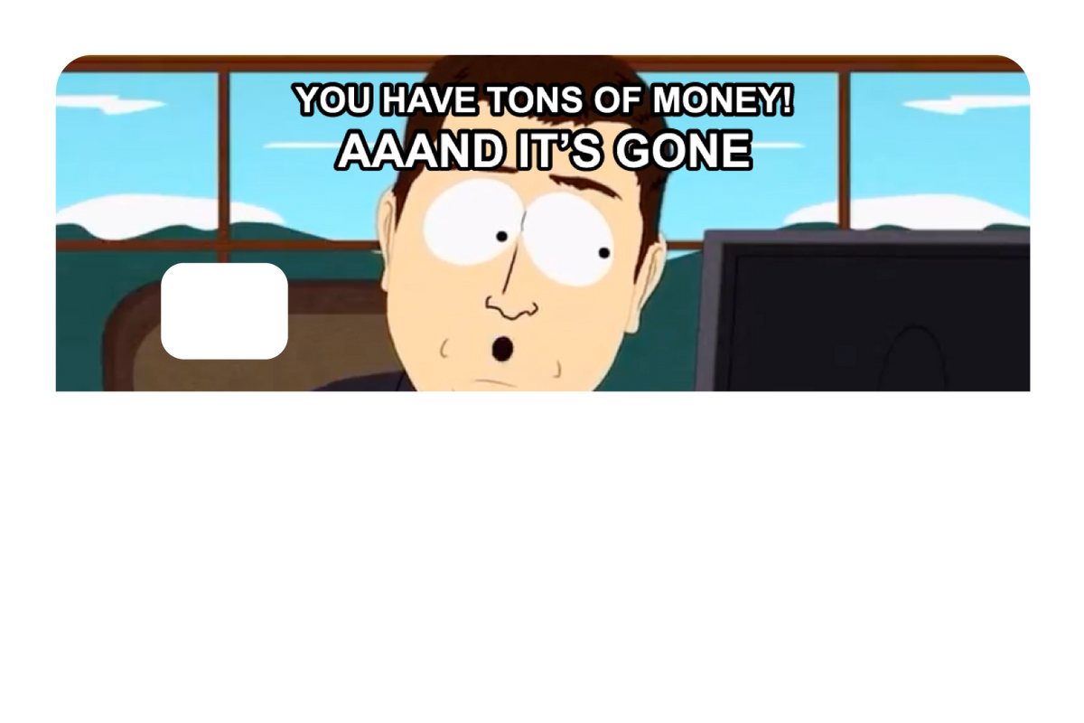 And It's Gone!