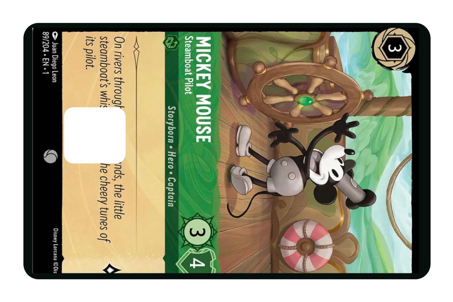 Mickey Mouse Steamboat Pilot