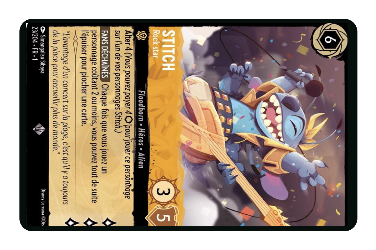 Stitch Rock Star