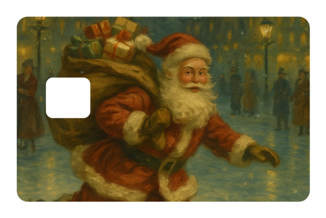 Skating Santa
