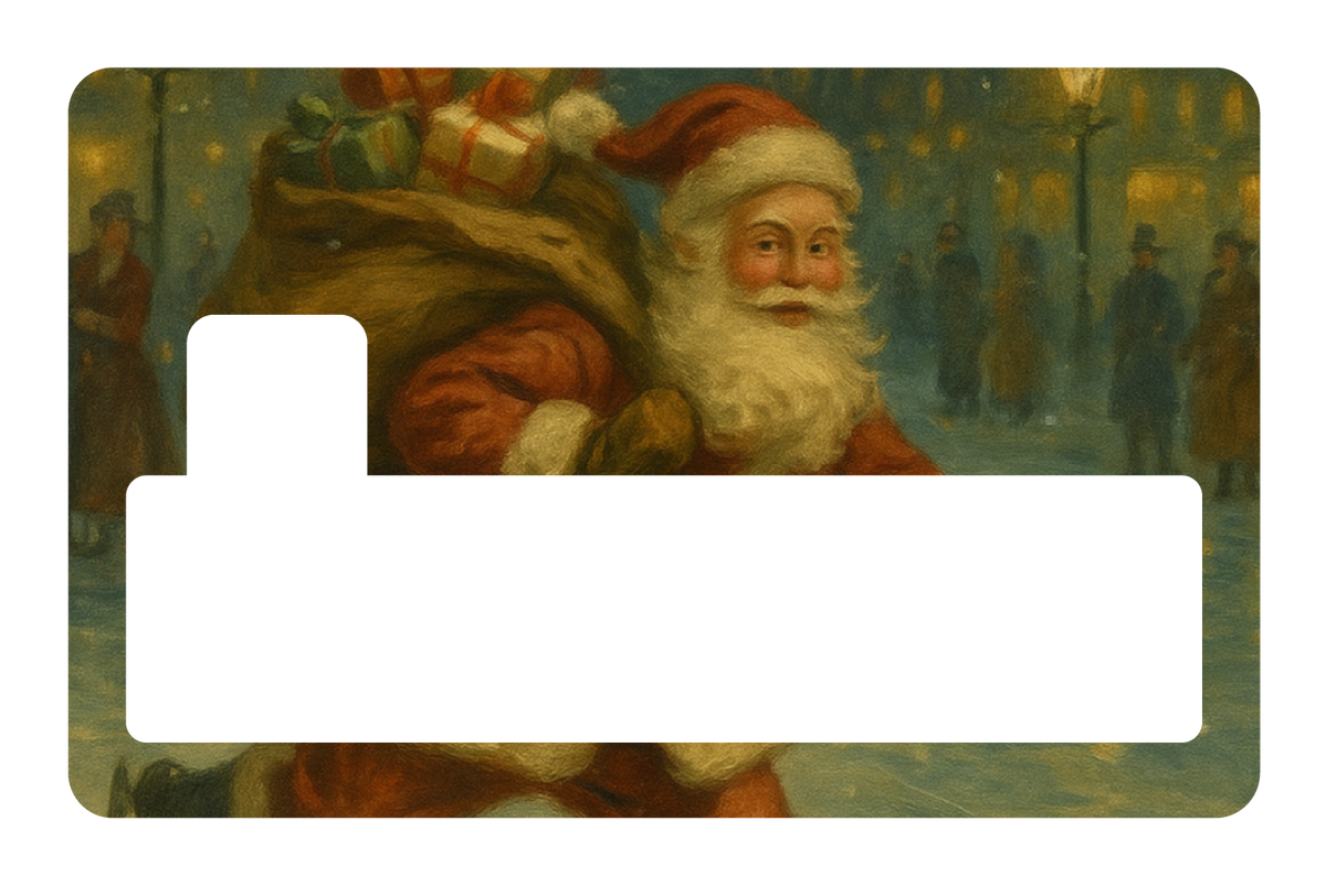 Skating Santa