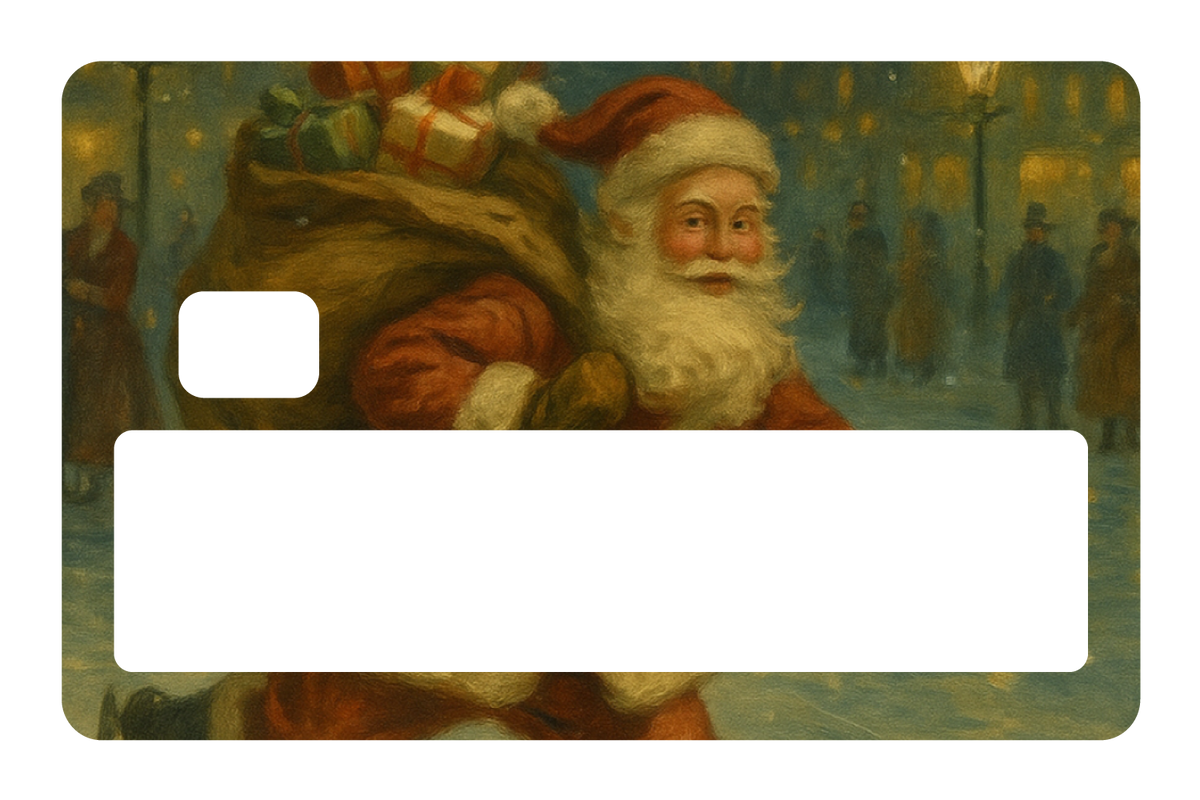 Skating Santa