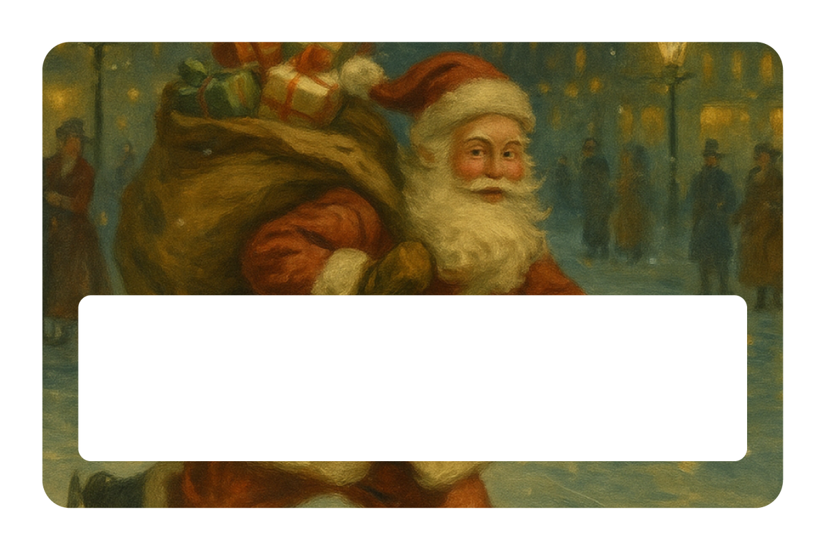 Skating Santa