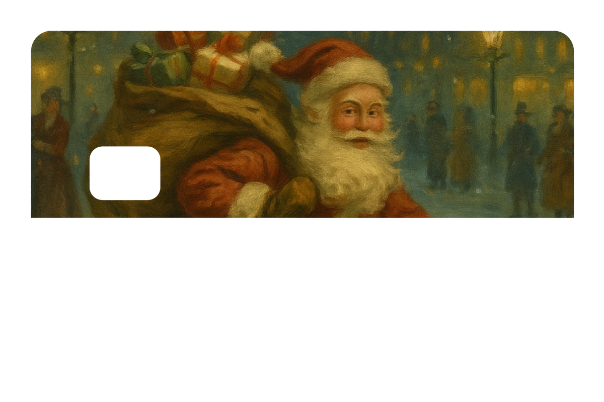 Skating Santa
