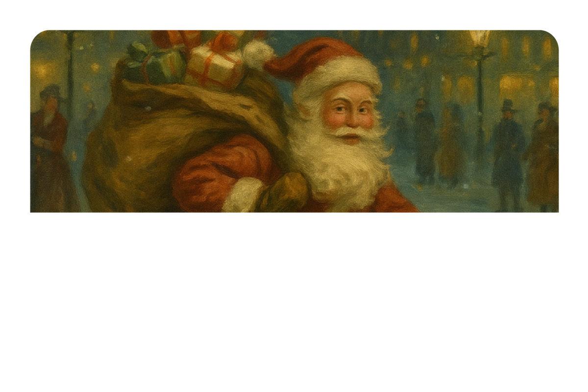 Skating Santa