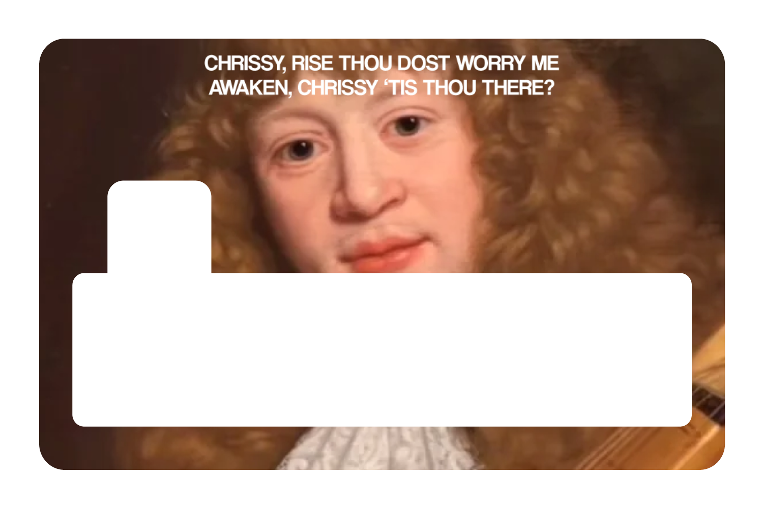 Tis Thou There?