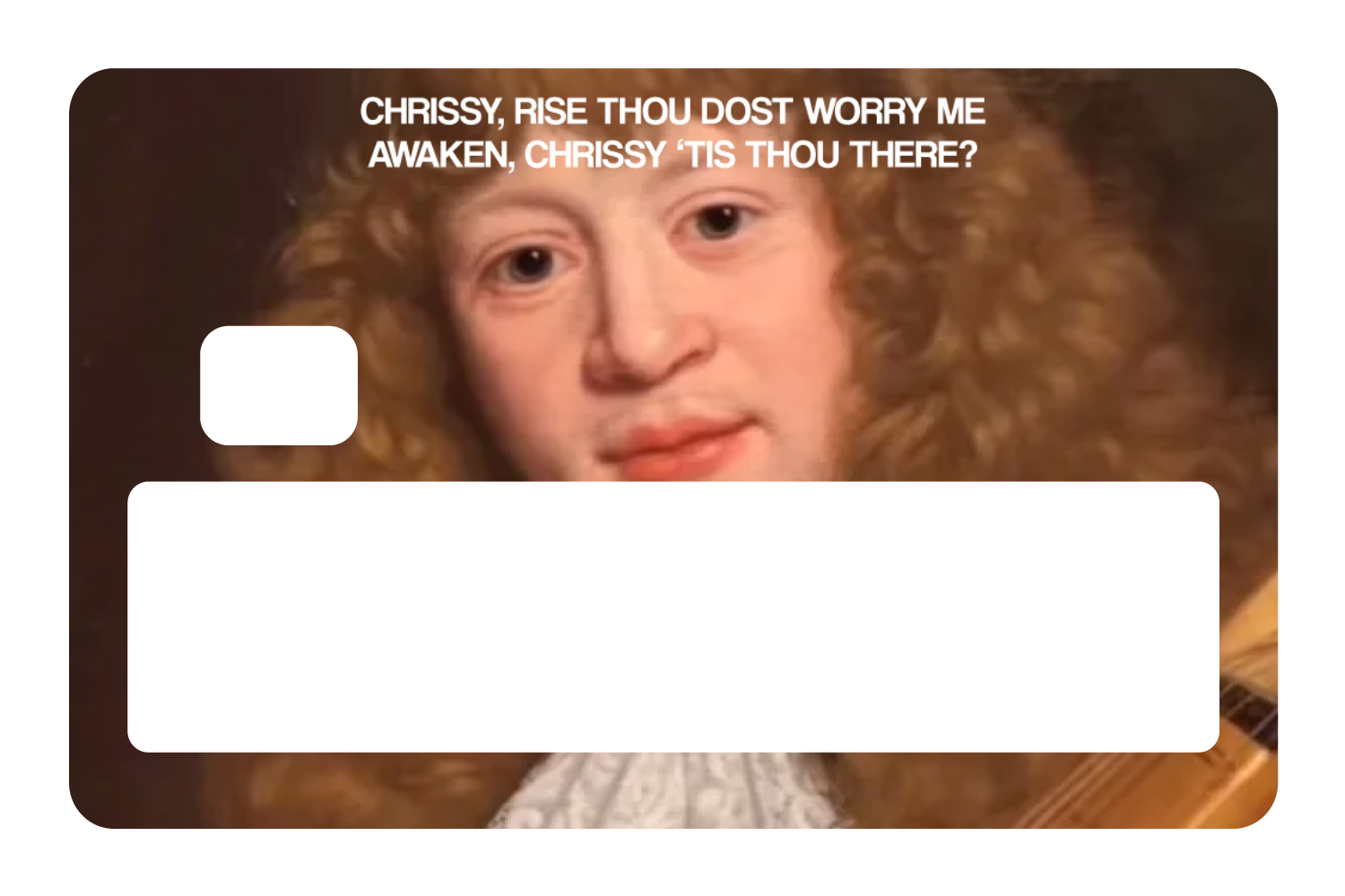 Tis Thou There?