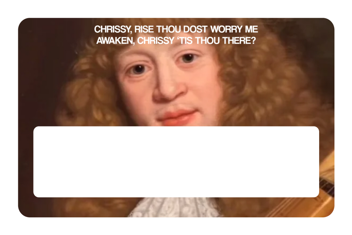 Tis Thou There?