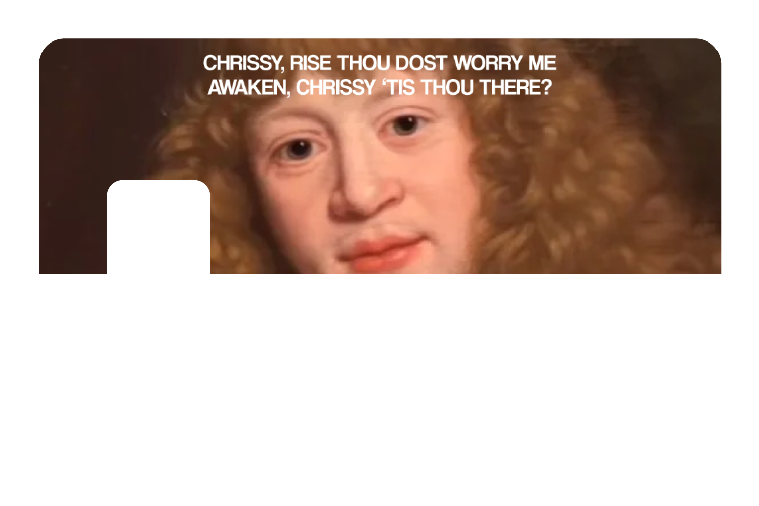 Tis Thou There?