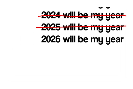 2026 Will Be My Year