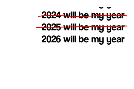 2026 Will Be My Year