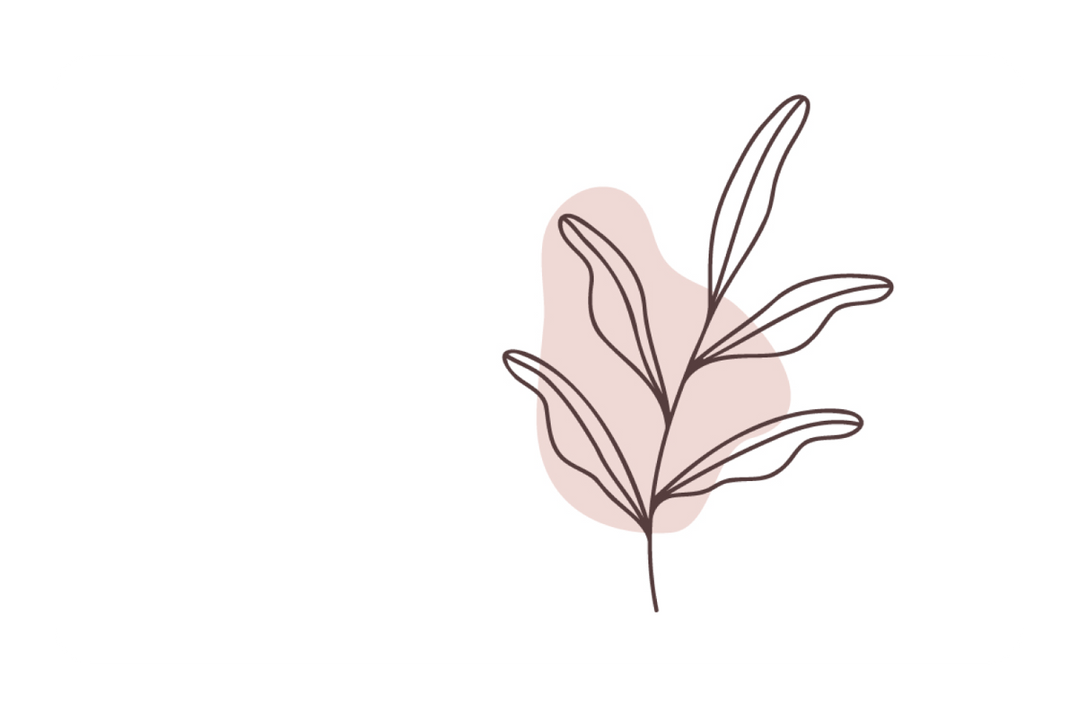 Leaf Doodle Pink