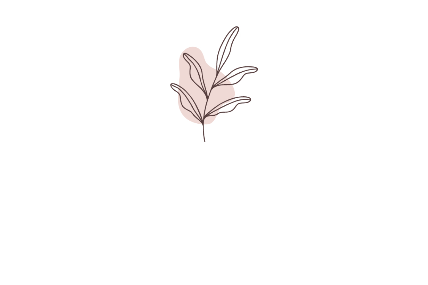 Leaf Doodle Pink