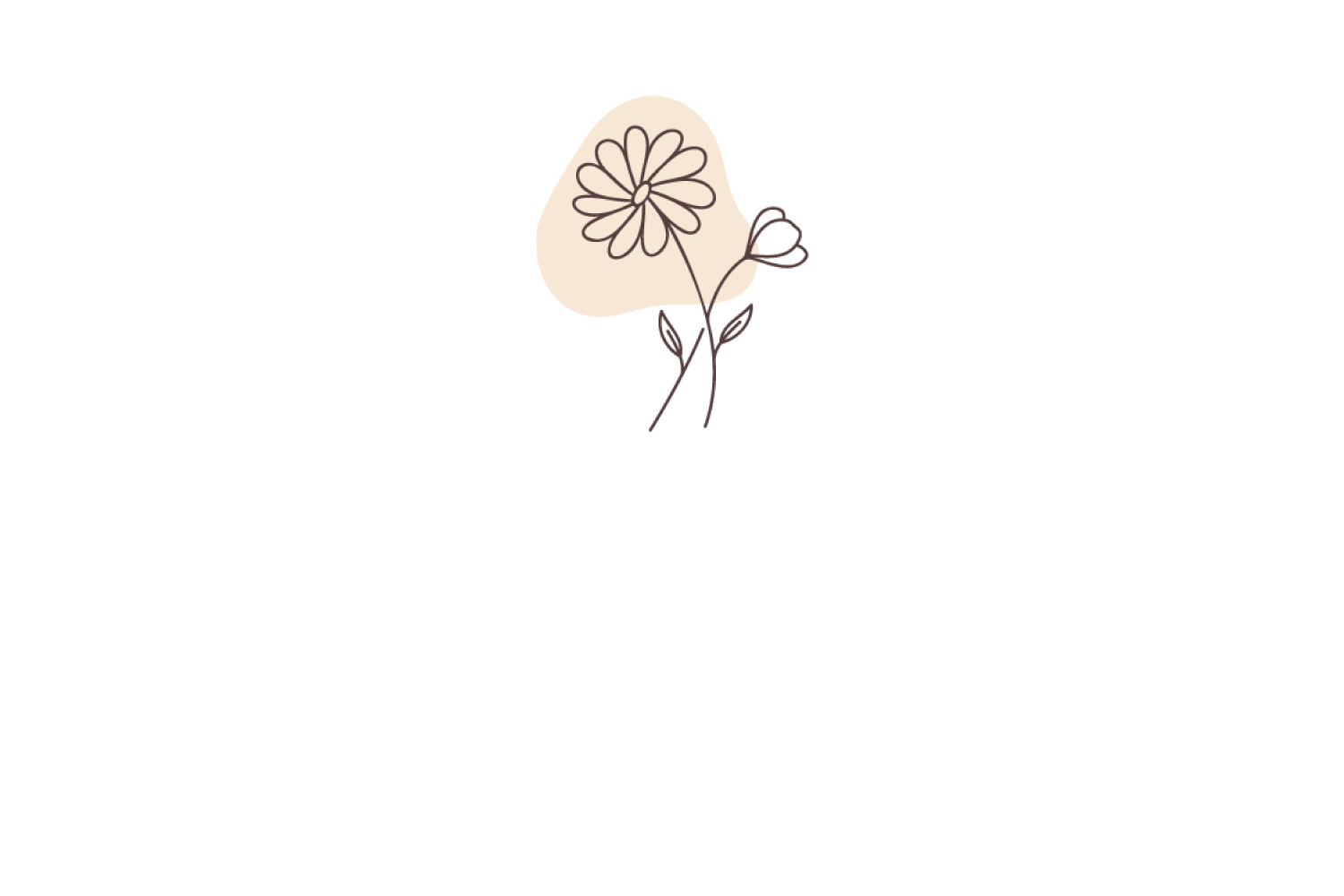 Flower Doodle Orange