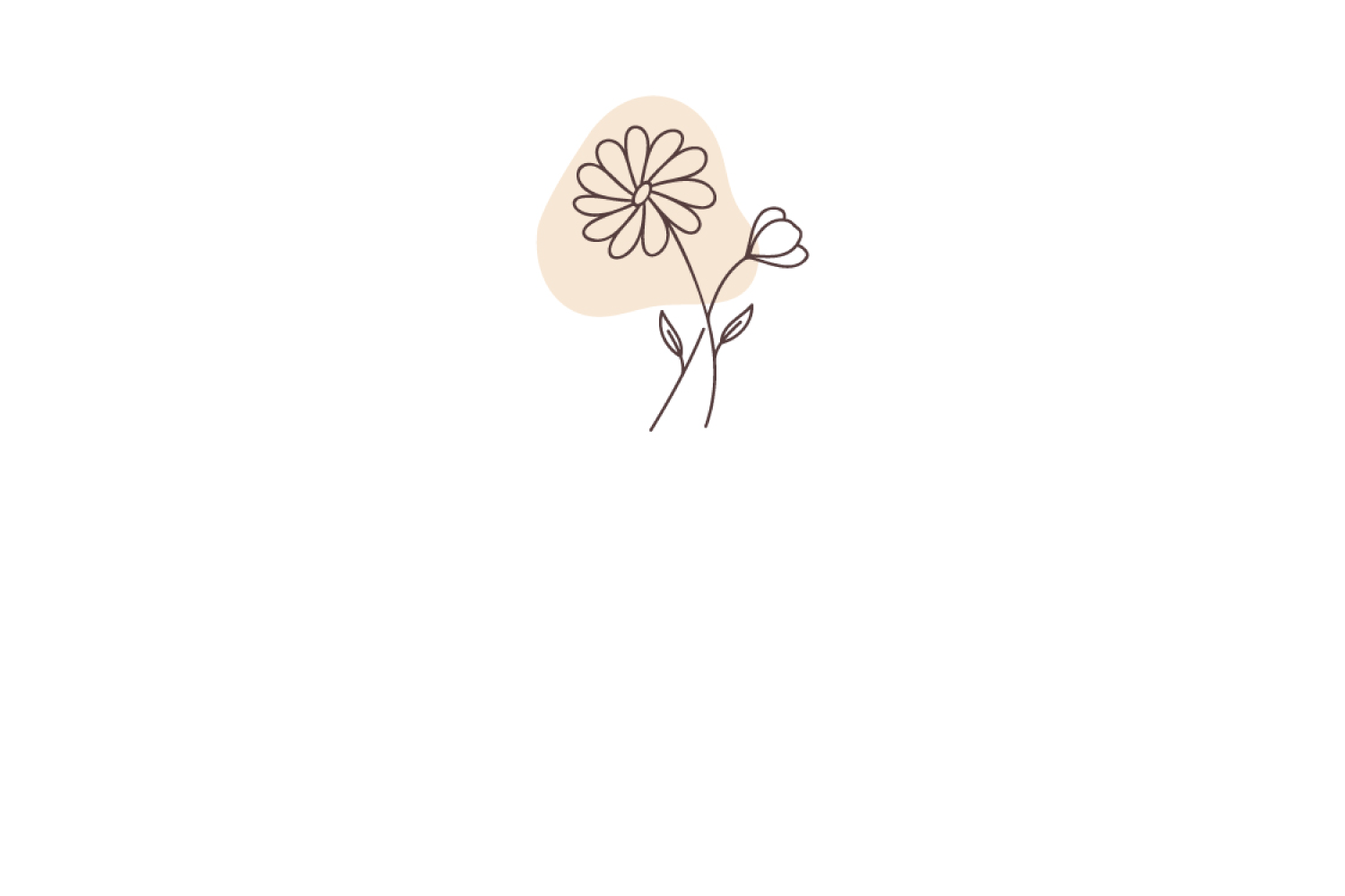Flower Doodle Orange