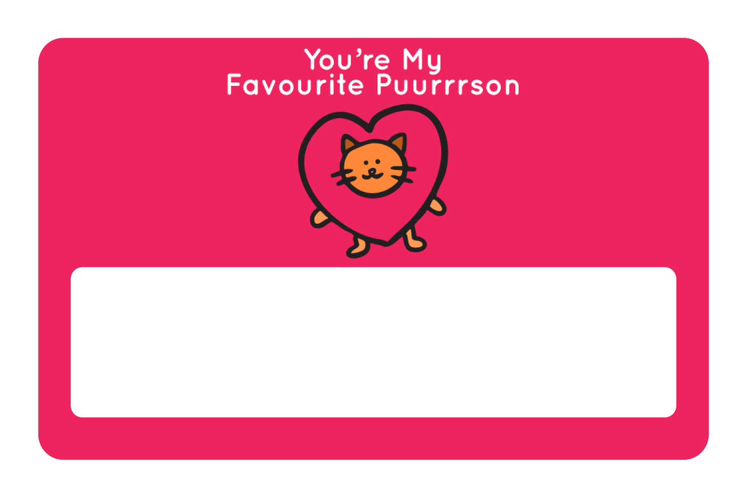 My Favourite Puurrrrson