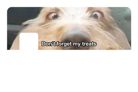 Don't Forget My Treats