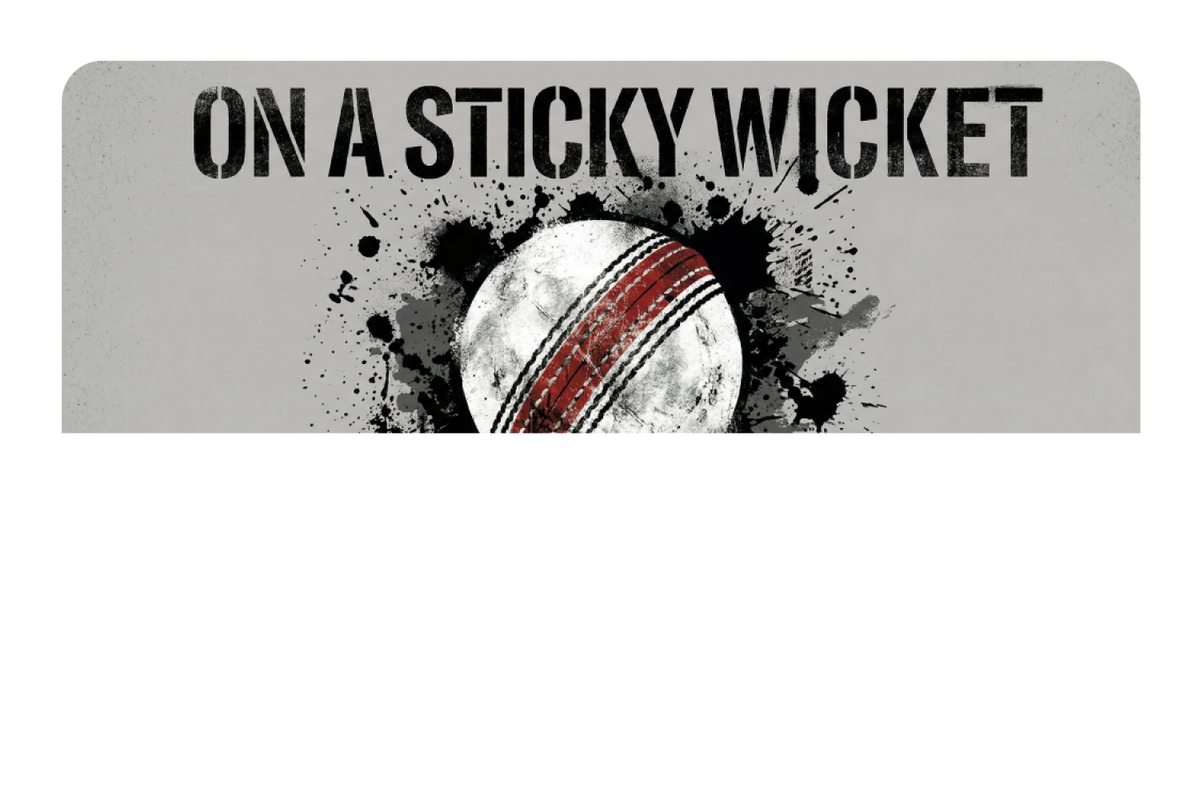 On A Stickey Wicket