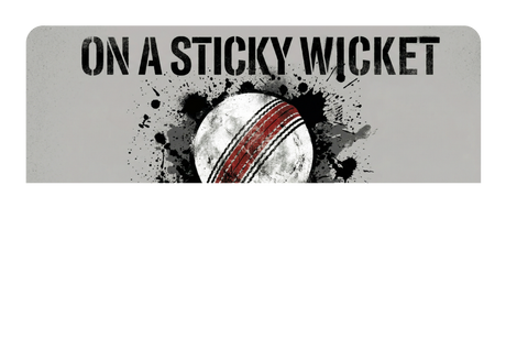 On A Stickey Wicket
