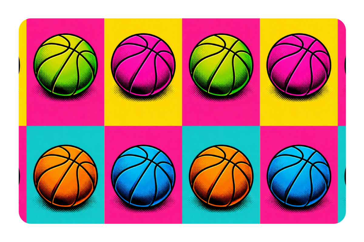 Basketball Pop Art