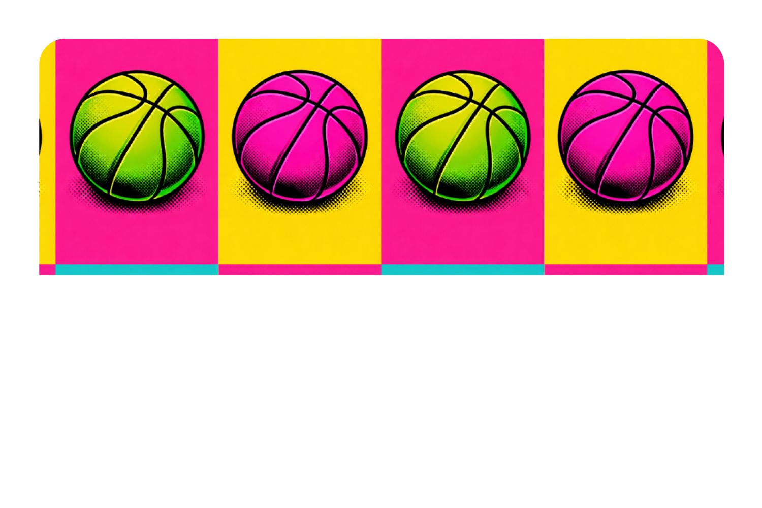 Basketball Pop Art
